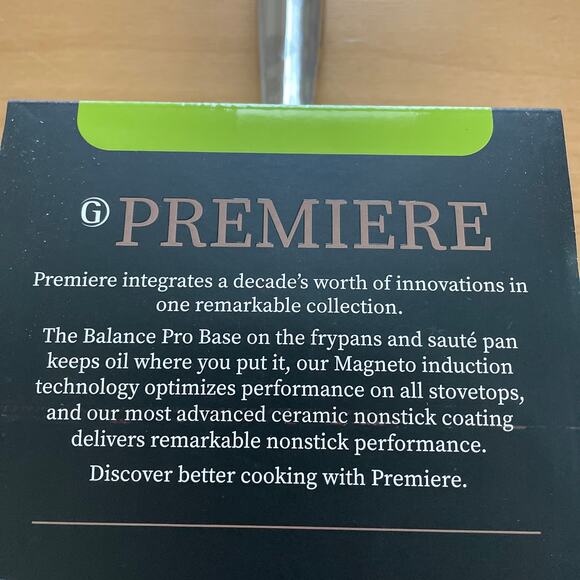 Green Pan 3.8 QT Wok 11" Ceramic Nonstick Gas Induction Stovetop Cookware New - Picture 5 of 6